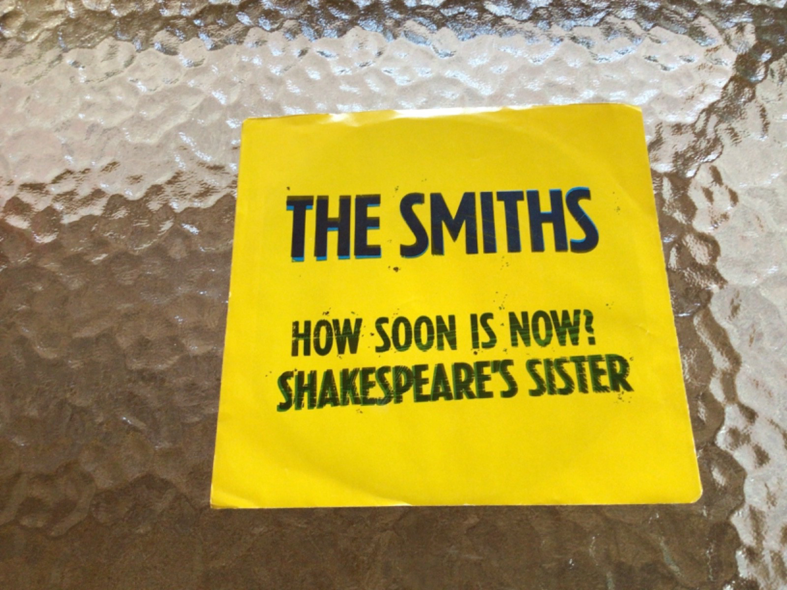 1985 The Smiths “How Soon is Now?” 45 RPM Vinyl 7″ Sire Records