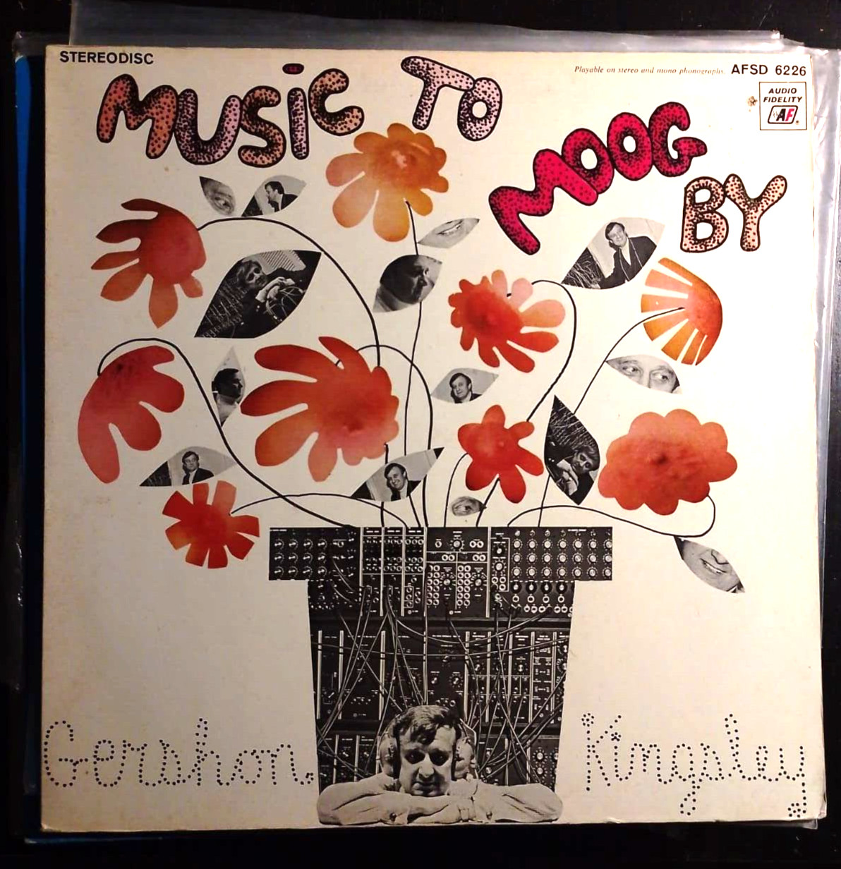 Gershon Kingsley ‎– Music To Moog By – AFSD 6226 – Lp Ita 1970 VG++/VG++