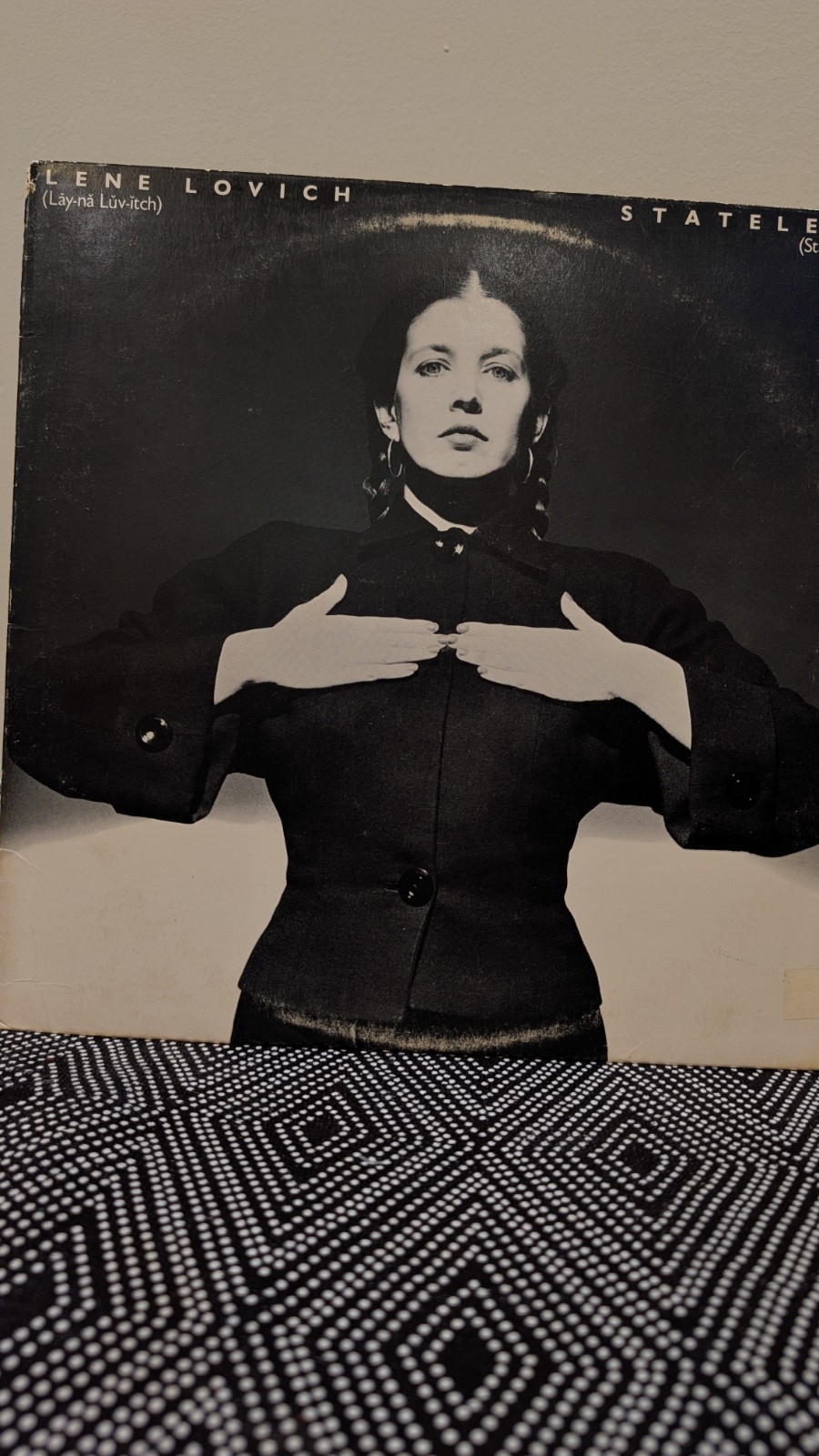 Lene Lovich Stateless Stiff/Epic JE-36102 1979 Record LP Vinyl VG Tested
