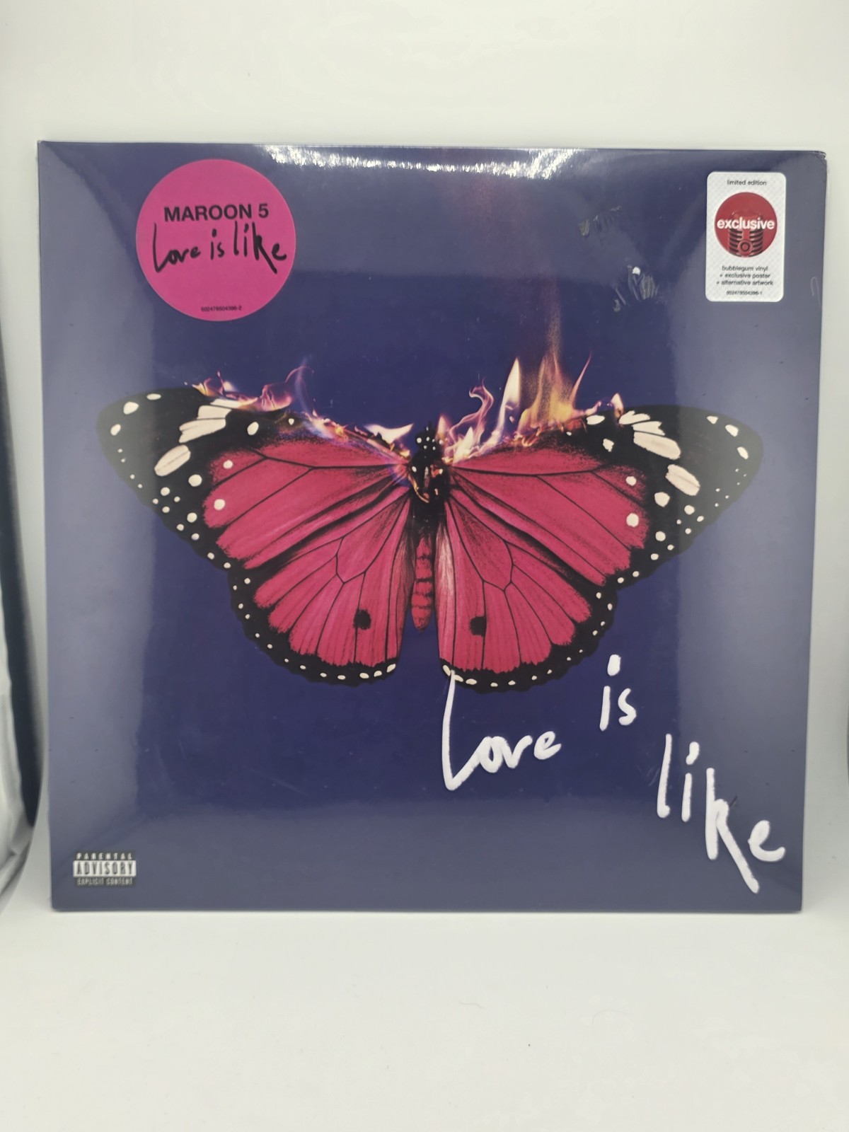 Maroon 5 Love is Like LP (2025) NEW Bubblegum Vinyl Record Sealed Exclusive