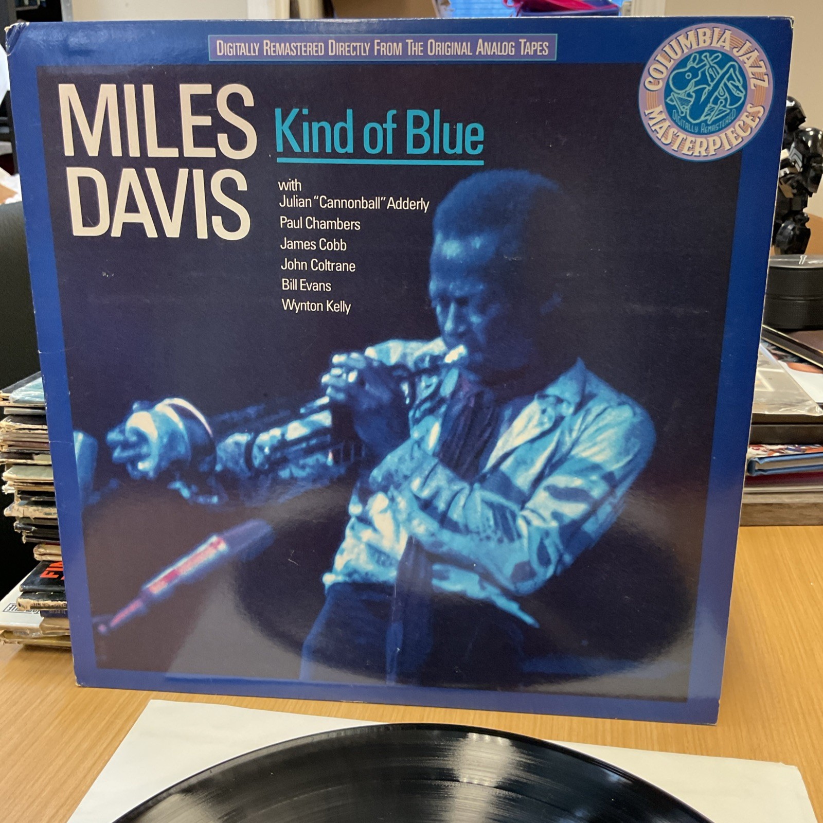 Miles Davis ” KIND OF BLUE ” COLUMBIA JAZZ MASTERPIECES CJ 40579