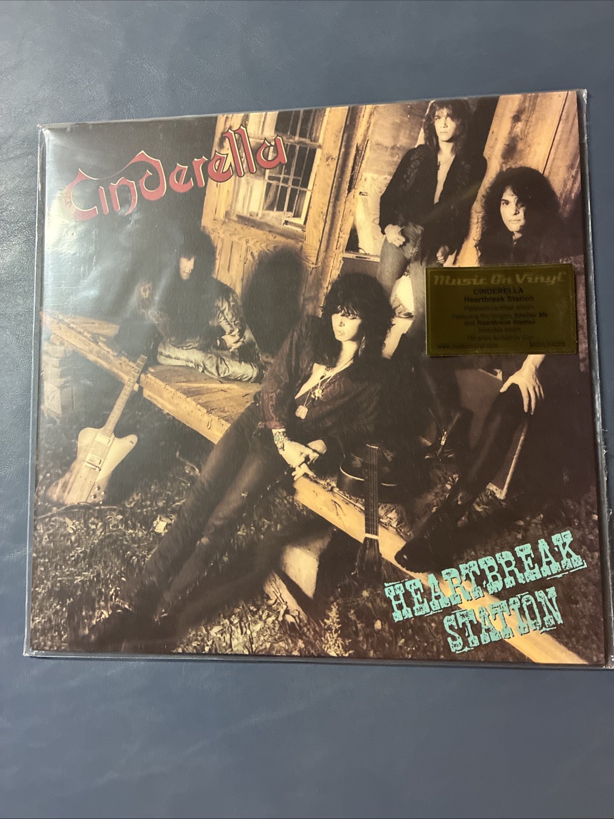 CINDERELLA – Heartbreak Station- 180 GRAM AUDIOPHILE VINYL LP~Import-Metal/Rock!