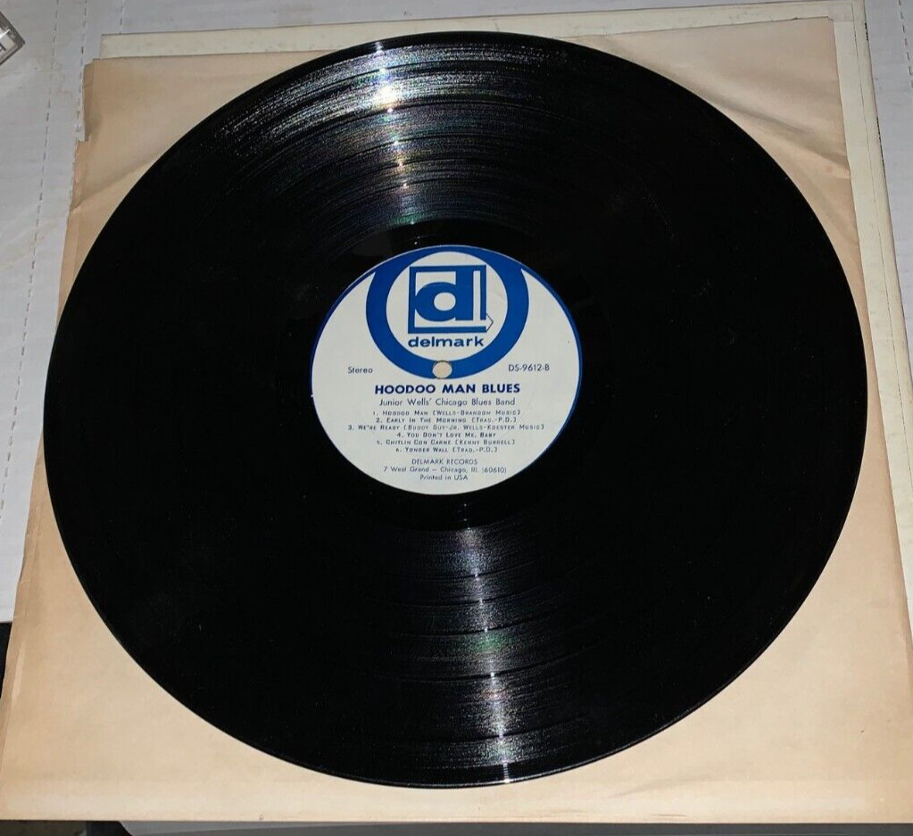 Hoodoo Man Blues Junior Wells Buddy Guy 1969 Vinyl Delmark Records Rare Chicago