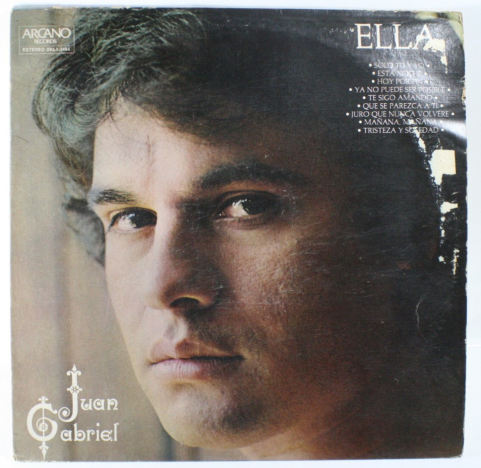 Juan Gabriel – Lp – Ella – Latin Mexico Balada Pop Rare