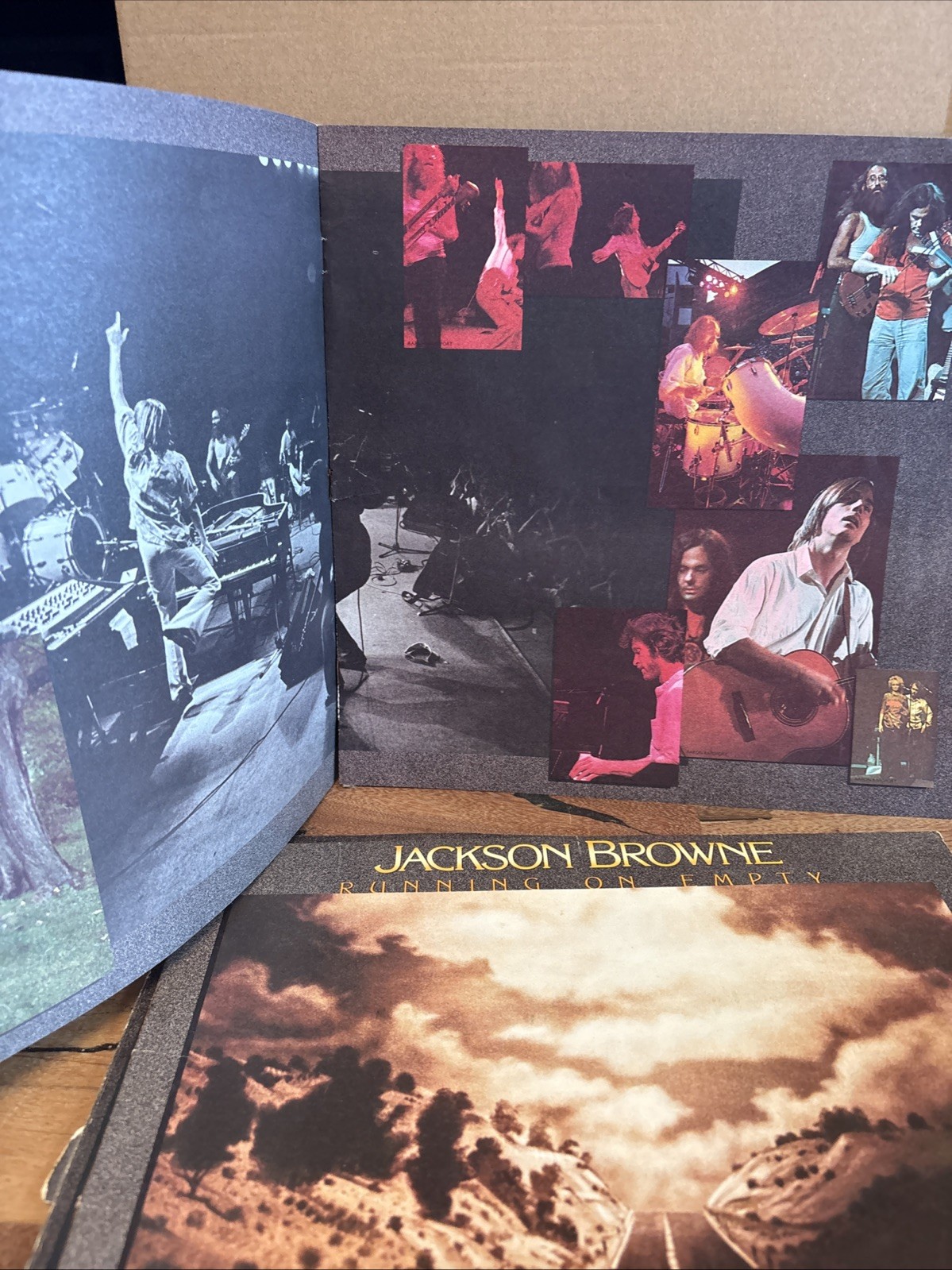 Jackson Browne Running on Empty Asylum 6E-113 1977 LP 33 RPM 12″ Vinyl