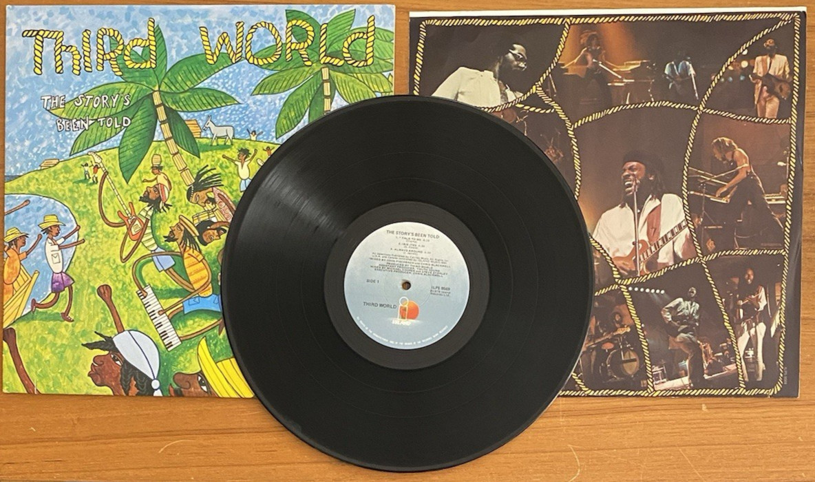 Reggae 4 Vinyl LPs: Ziggy Marley, Third World, Jimmy Cliff, Eddy Grant