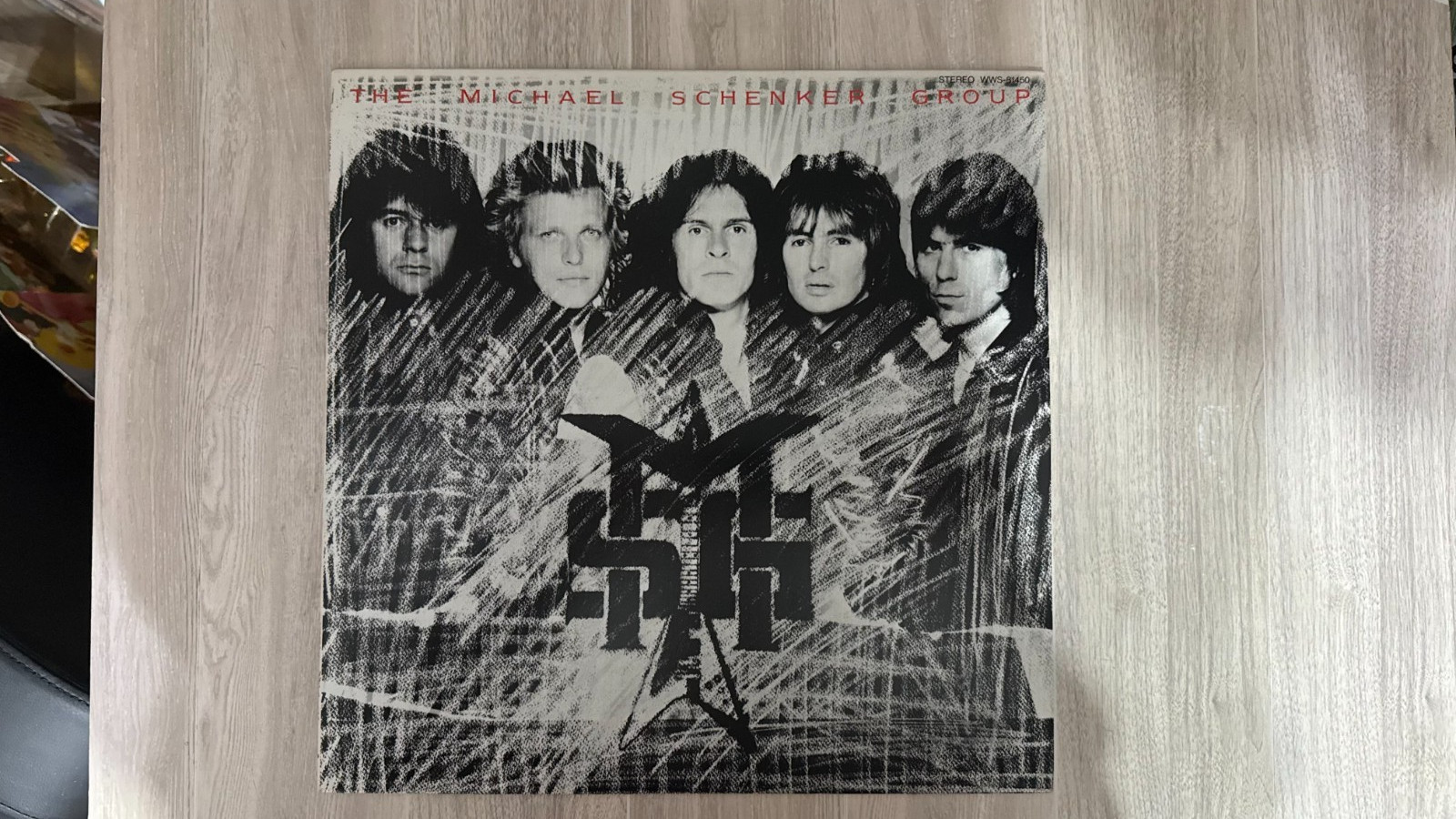 MICHAEL SCHENKER GROUP, MSG , CHRYSALIS WWS81450, JAPAN PRESS, NOT OBI VINYL LP