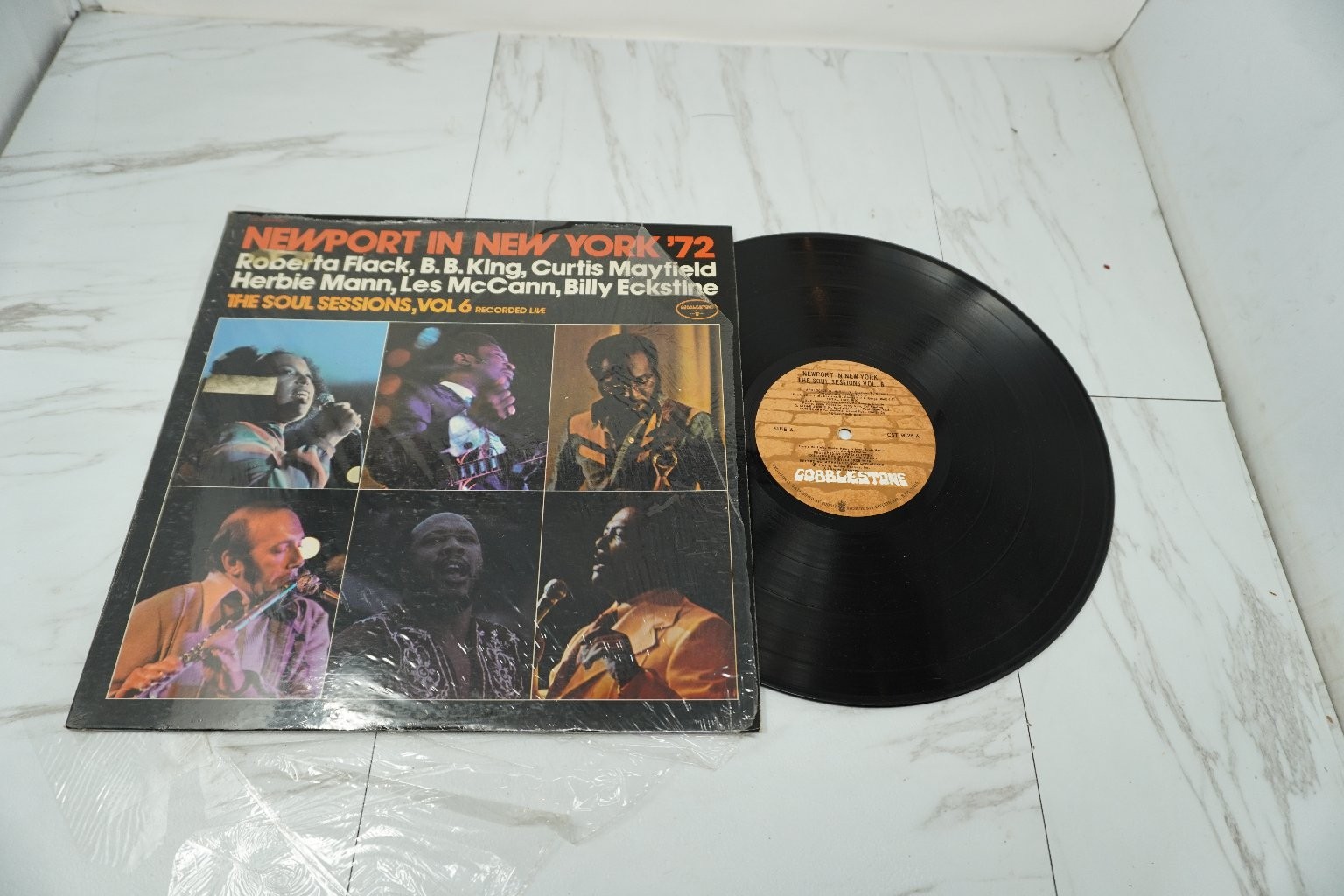 Various Artists – Newport In New York ’72 12″ Record 1972 Cobblestone Jazz 33RPM