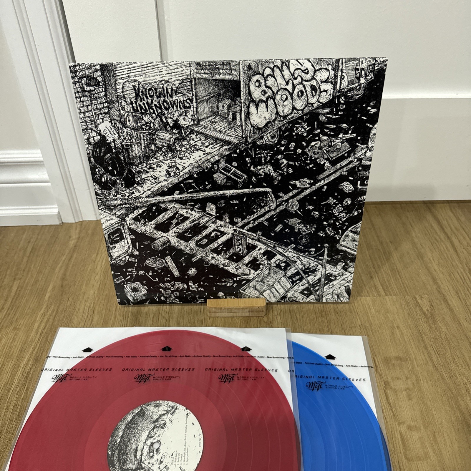 Billy Woods – Known Unknowns – Colored Vinyl Red And Blue 2LP 2017 Original