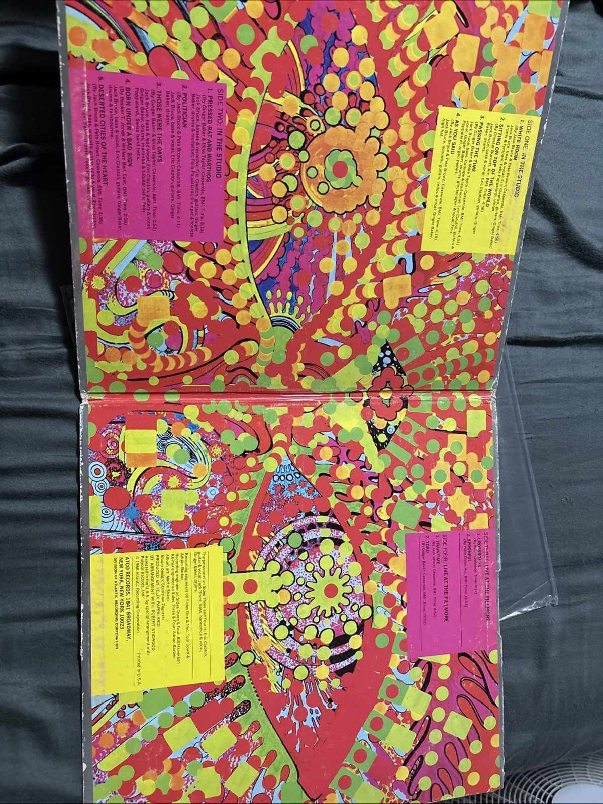 Cream – Bundle vinyl LP SD Disraeli Gears / Wheels of Fire Rare Vintage