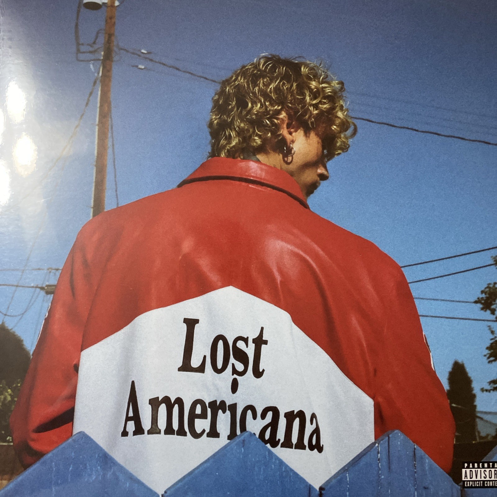 Machine Gun Kelly MGK – Lost Americana Red Vinyl SIGNED INSERT Autographed