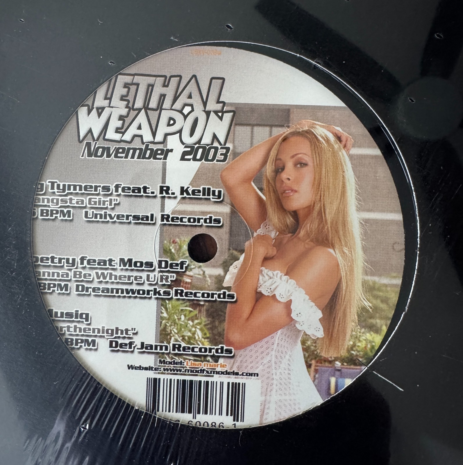 Lethal Weapon – November 2003 – 12″ LP Compilation Vinyl – R Kelly, Sealed & New