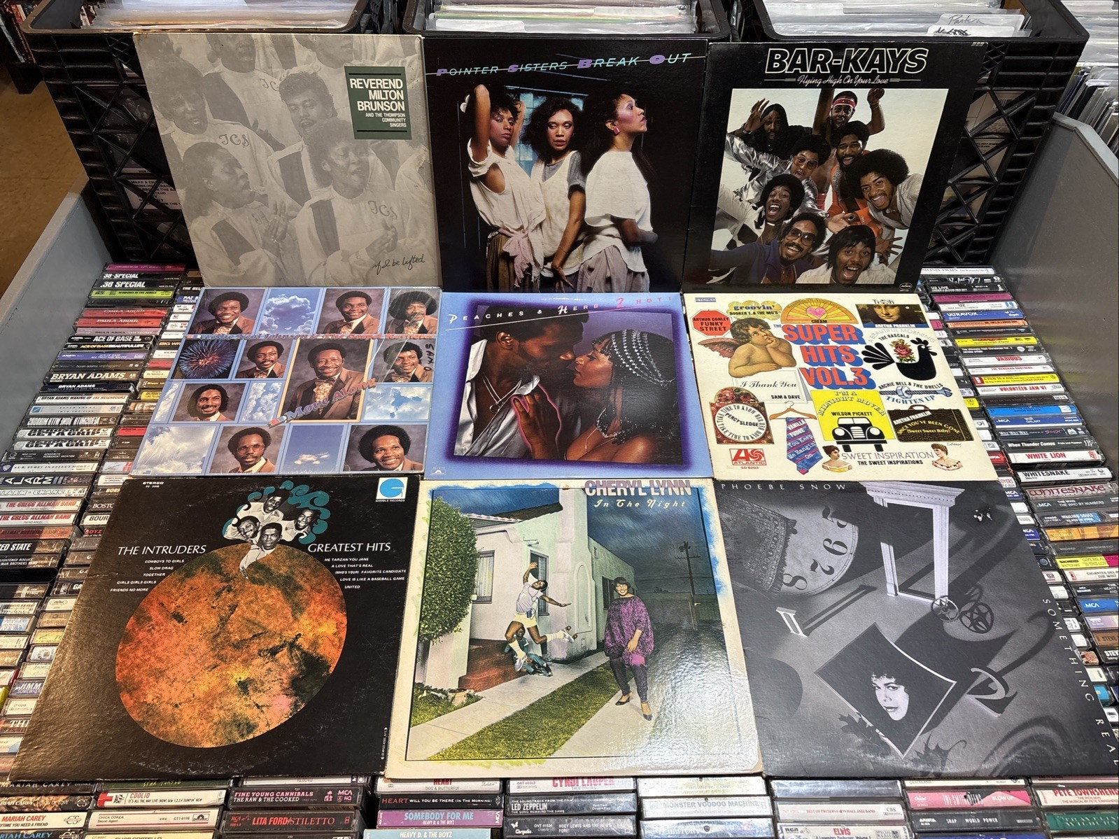 R&B / Pop 9x VINYL LP RECORD ALBUM LOT VG/VG+