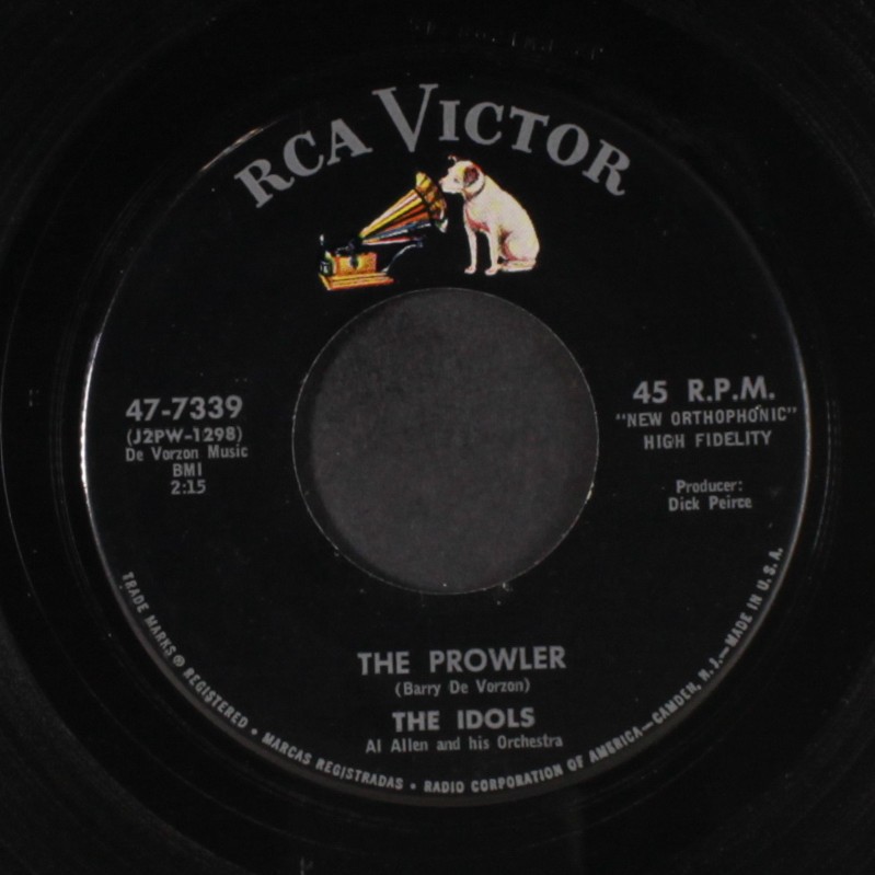 IDOLS: the prowler / 30 days RCA 7″ Single 45 RPM
