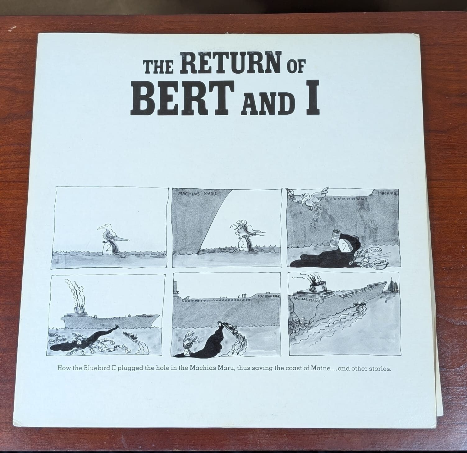 BOB BRYAN AND MARSHALL DODGE – THE RETURN OF BERT AND I – VINYL LP – Z32