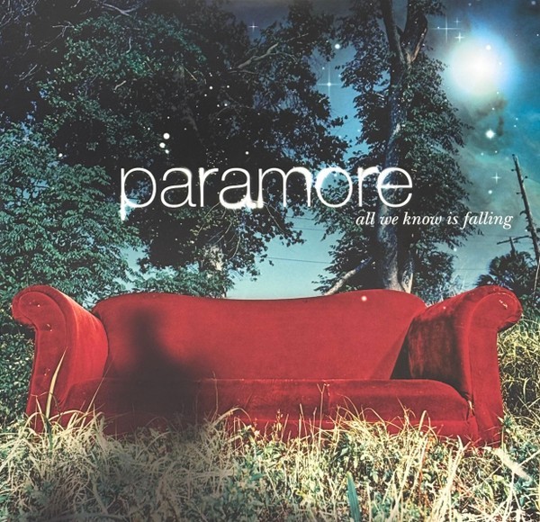 Paramore All We Know Is Falling (Red Translucent With Black Smoke VINYL. RSD)