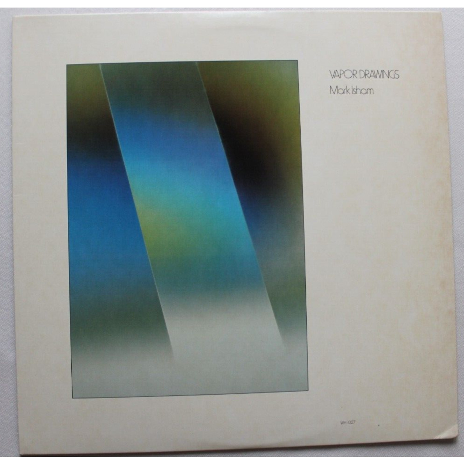 MARK ISHAM VAPOR DRAWINGS LP 12″ VINYL WINDHAM HILL RECORDS EX