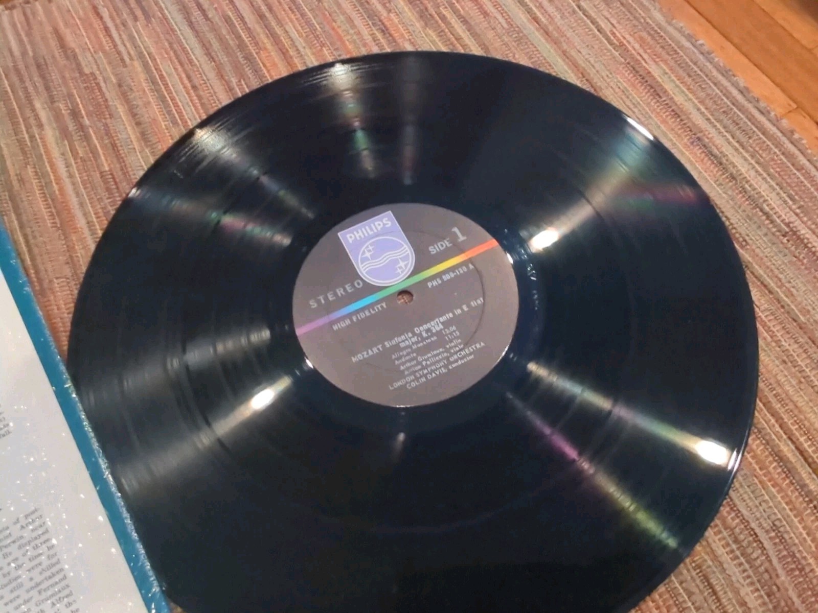 Mozart – Violin Concerto No.2 / Philips PHS900-130. NM – Vinyl In shrink