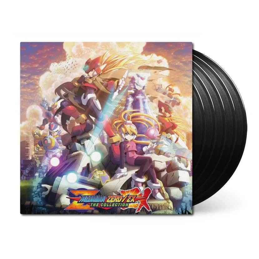 Mega Man Zero Zx: The Collection (Original Soundtrack) – 4xLP Black Vinyl – NEW