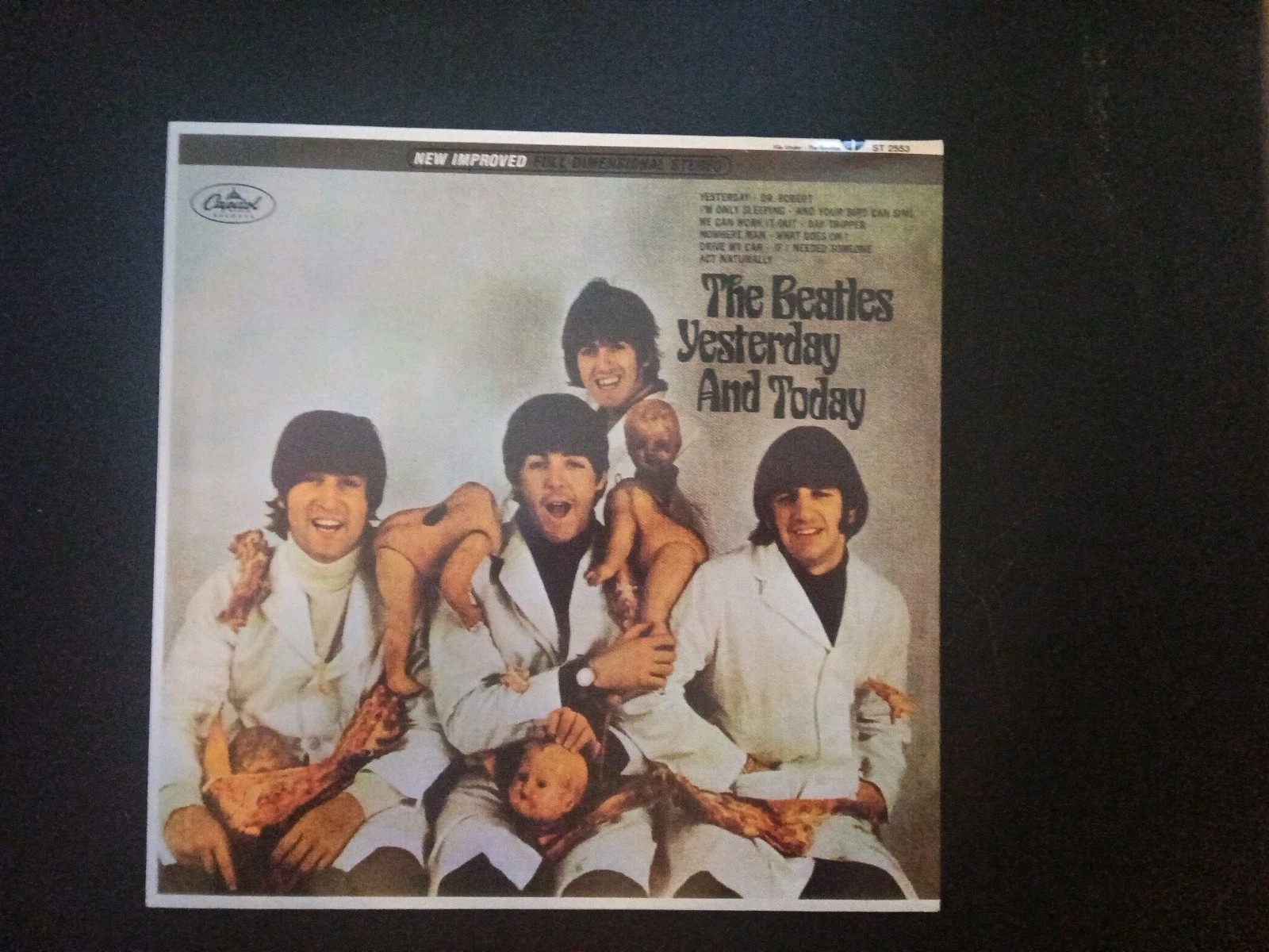 The Beatles Yesterday And Today LP- L/E Reissued MONO Green Vinyl RARE (BTL54)