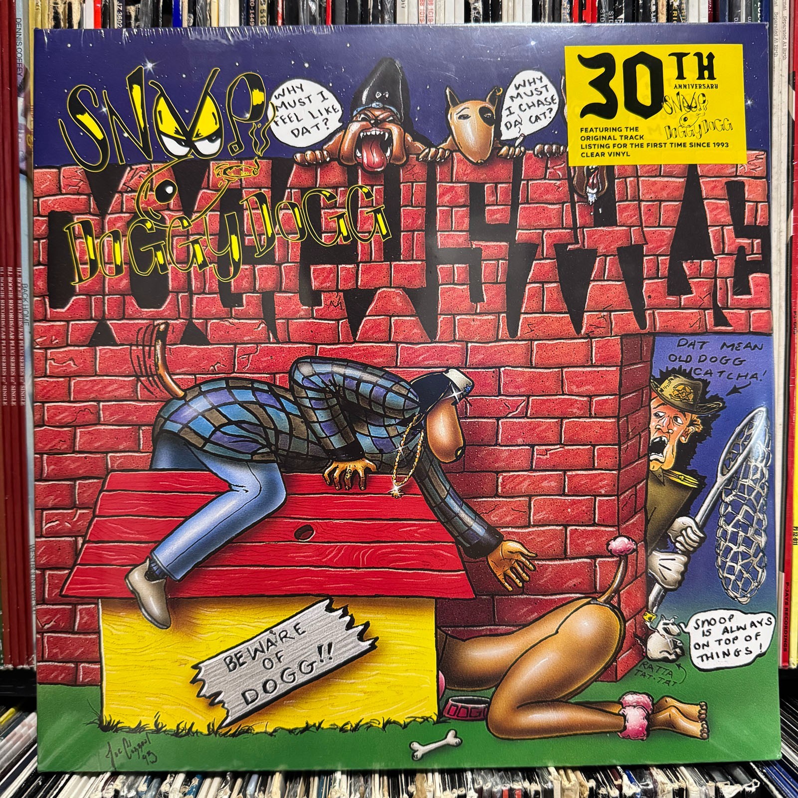 SNOOP DOGGY DOGG – DOGGYSTYLE (CLEAR VINYL 2LP) 1993 / 2023 30TH ANNIVERSARY!!!