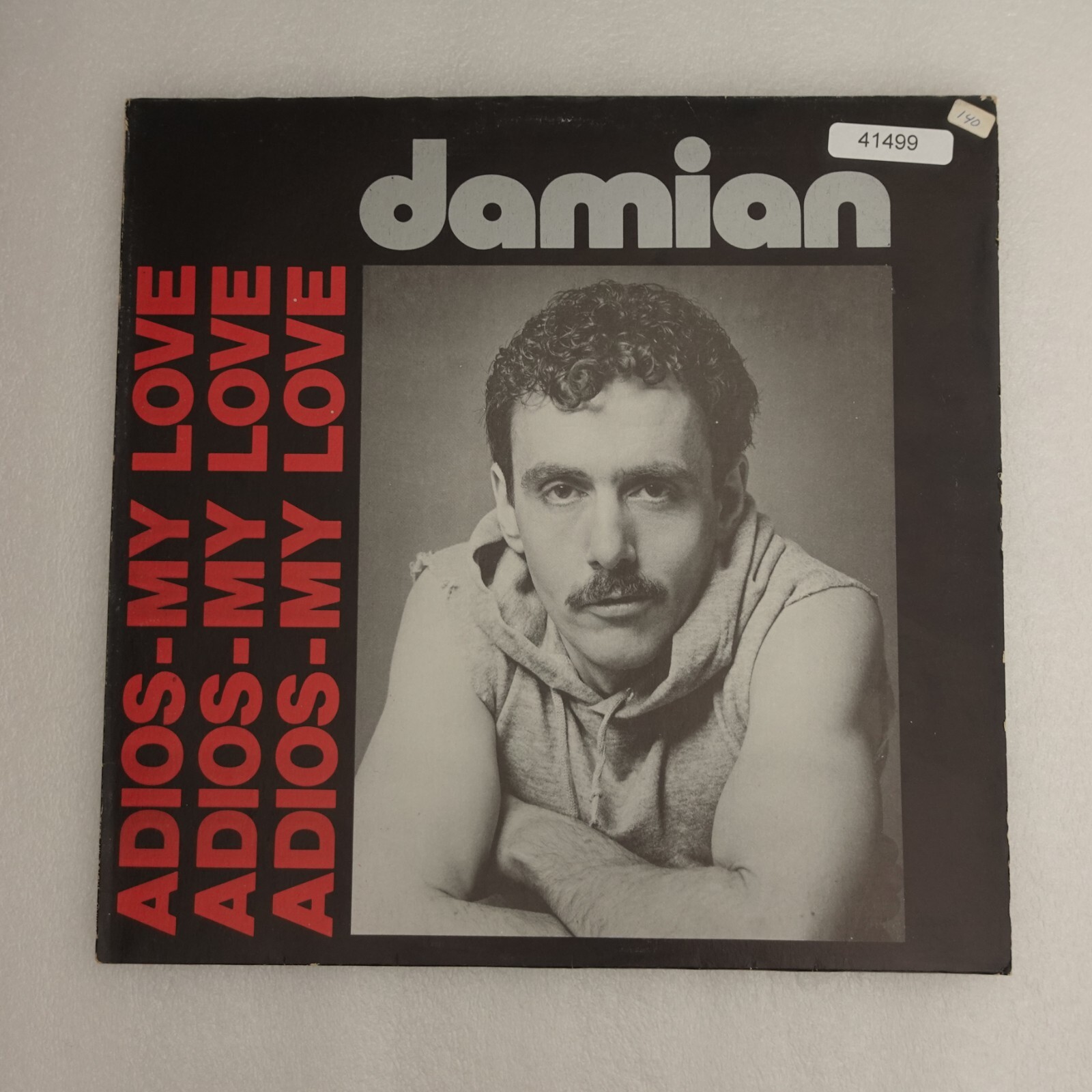 Damian Adios My Love SINGLE Vinyl Record Album