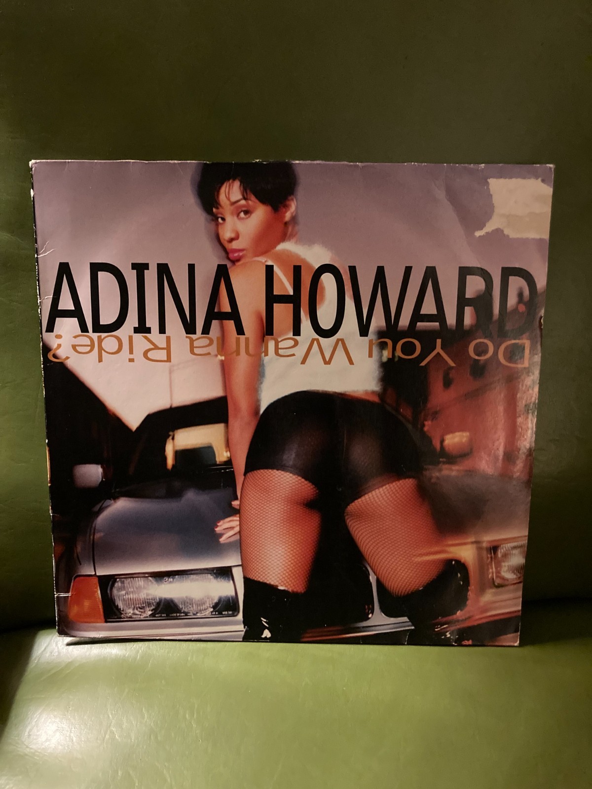 Adina Howard- Do You Wanna Ride? 1995 LP Vinyl EastWest Records America VG Rare!