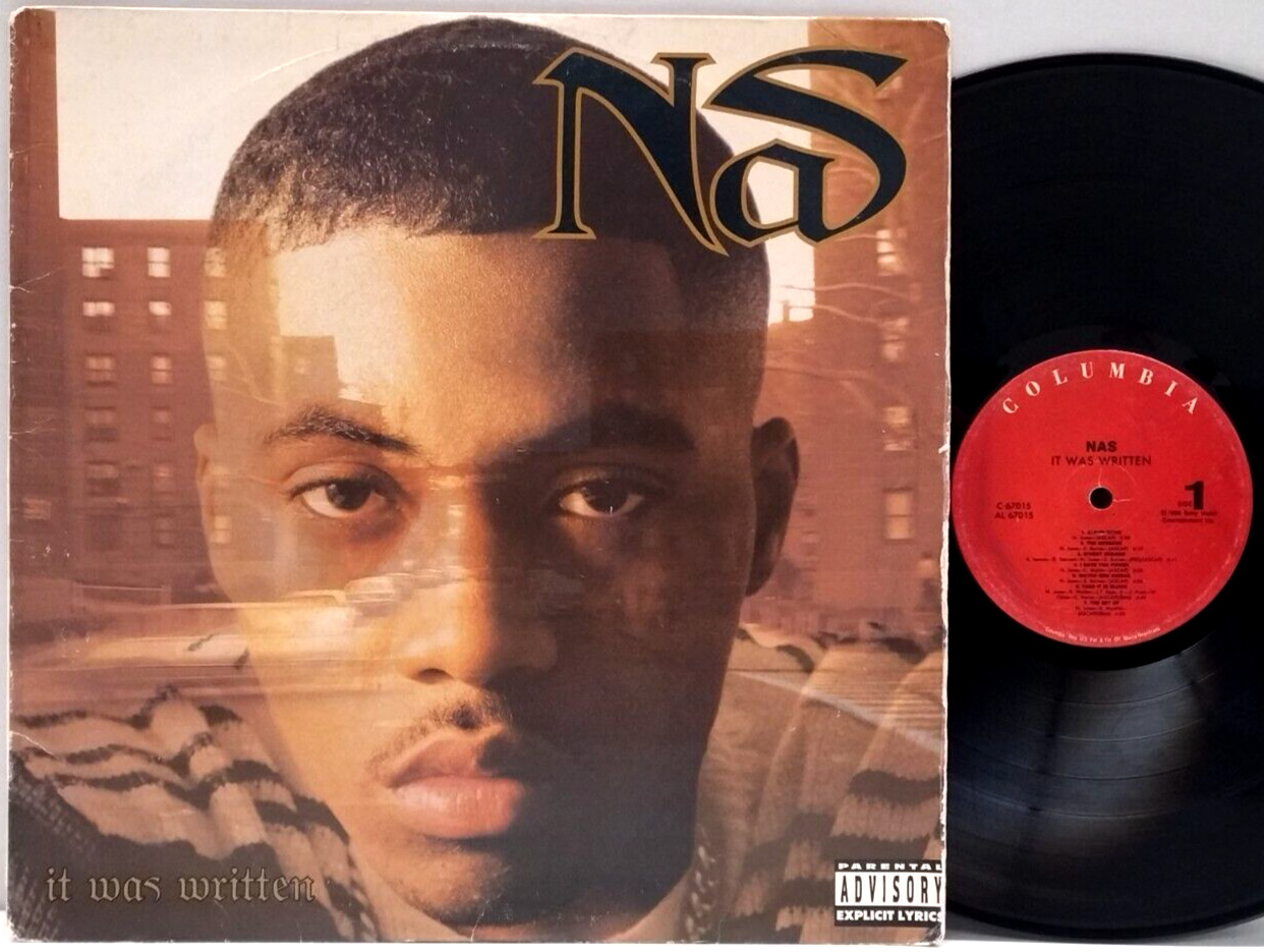 Nas – It Was Written LP 1996 US ORIG The Firm AZ Foxy Brown Cormega Jay-Z Rap