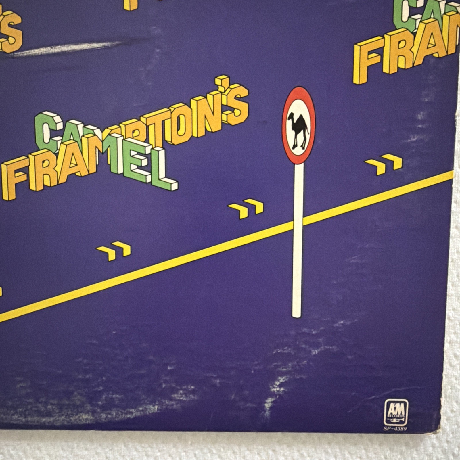 Frampton’s Camel: Frampton’s Camel LP (A&M SP-4389) Pitman 1973 Peter Frampton