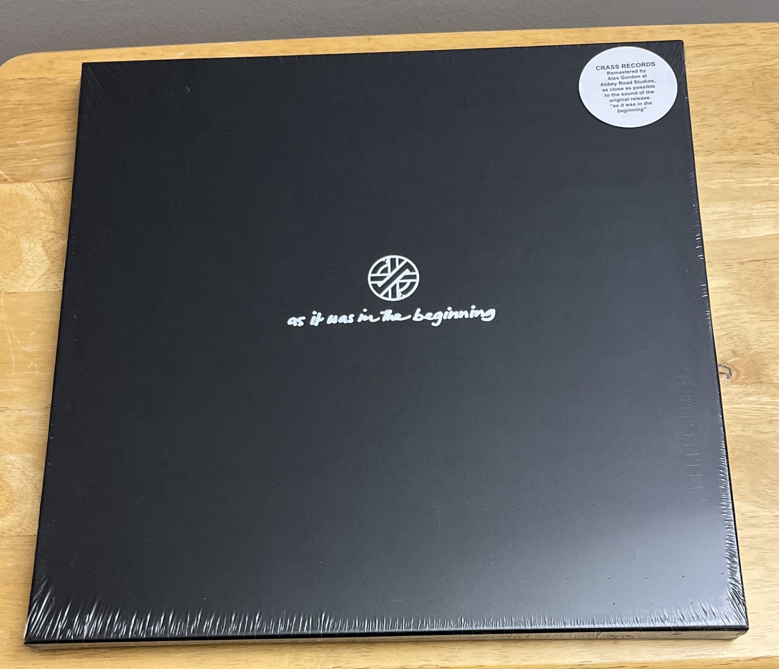 Christ The Album by Crass vinyl sealed AS IS see photos
