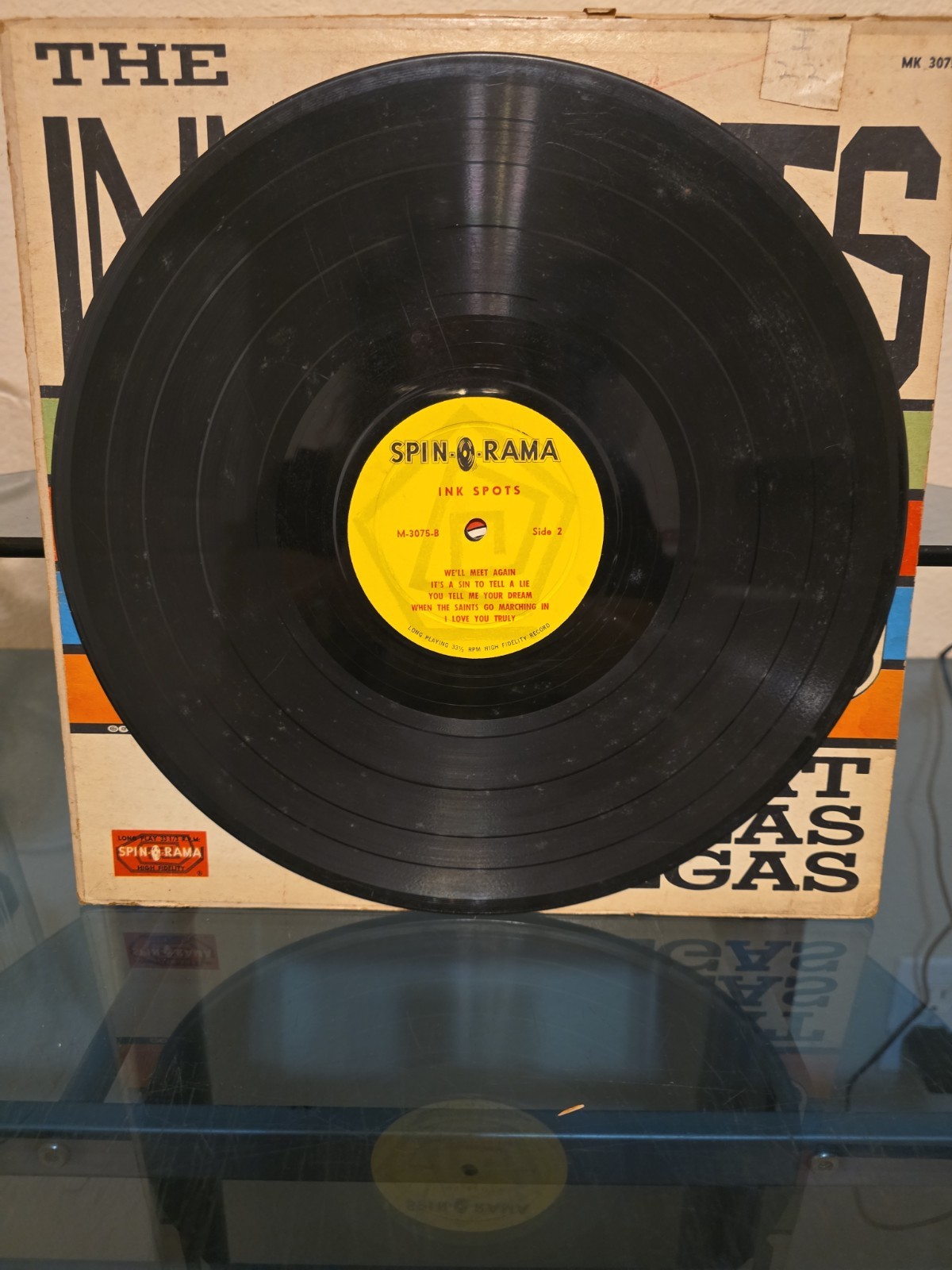 The Ink Spots At Las Vegas 33 RPM album