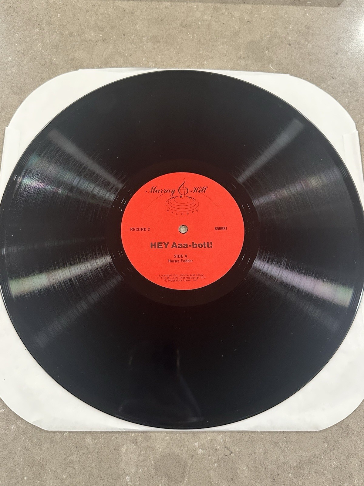 ABBOTT & COSTELLO-3 LP BOX SET-Comedy Vinyl “Hey Aaa-Bott!”-Murray Hill Records