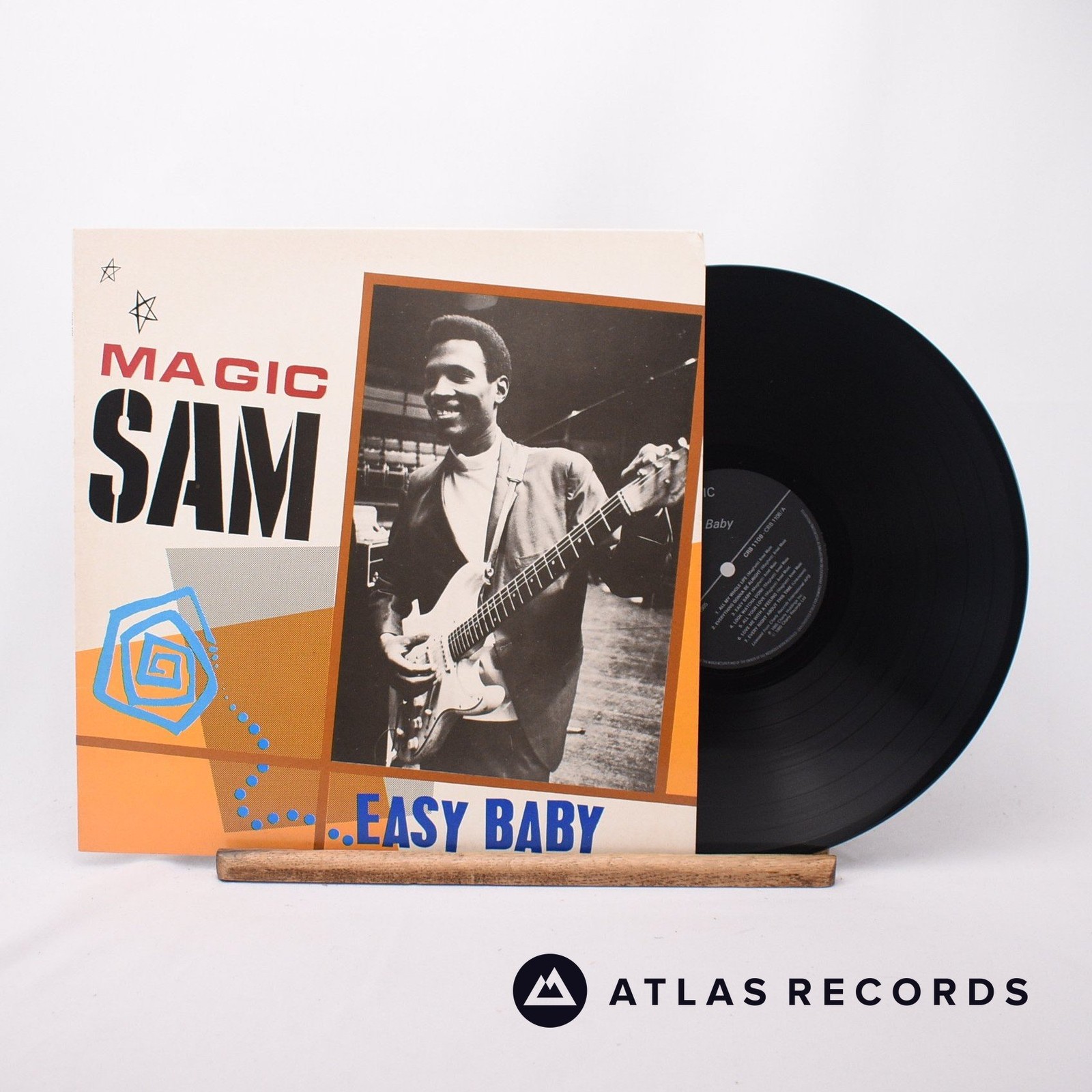Magic Sam Easy Baby LP Vinyl Record 1985 CRB 1108 Charly R&B – EX/VG+