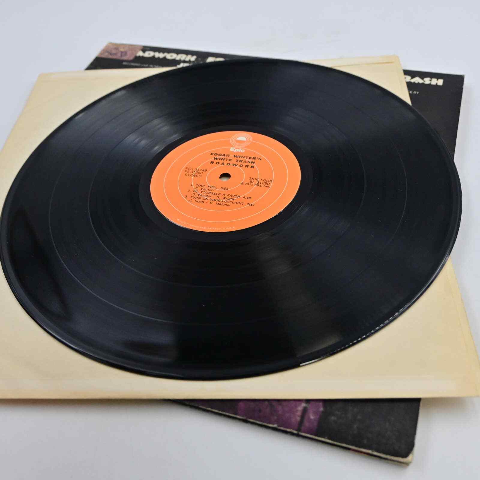 Roadwork By Edgar Winter’s White Trash Vinyl Record