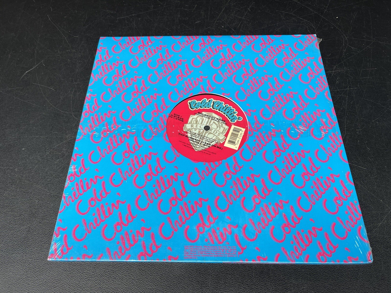 1989 – BIG DADDY KANE – RAP SUMMARY (LEAN ON ME) – COLD CHILLIN’ RECORDS OG VG