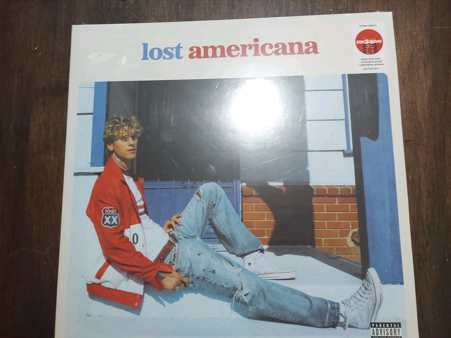 MGK* “Lost Americana” NEW SEALED MINT Azure Blue Vinyl Poster LP 2025 Record