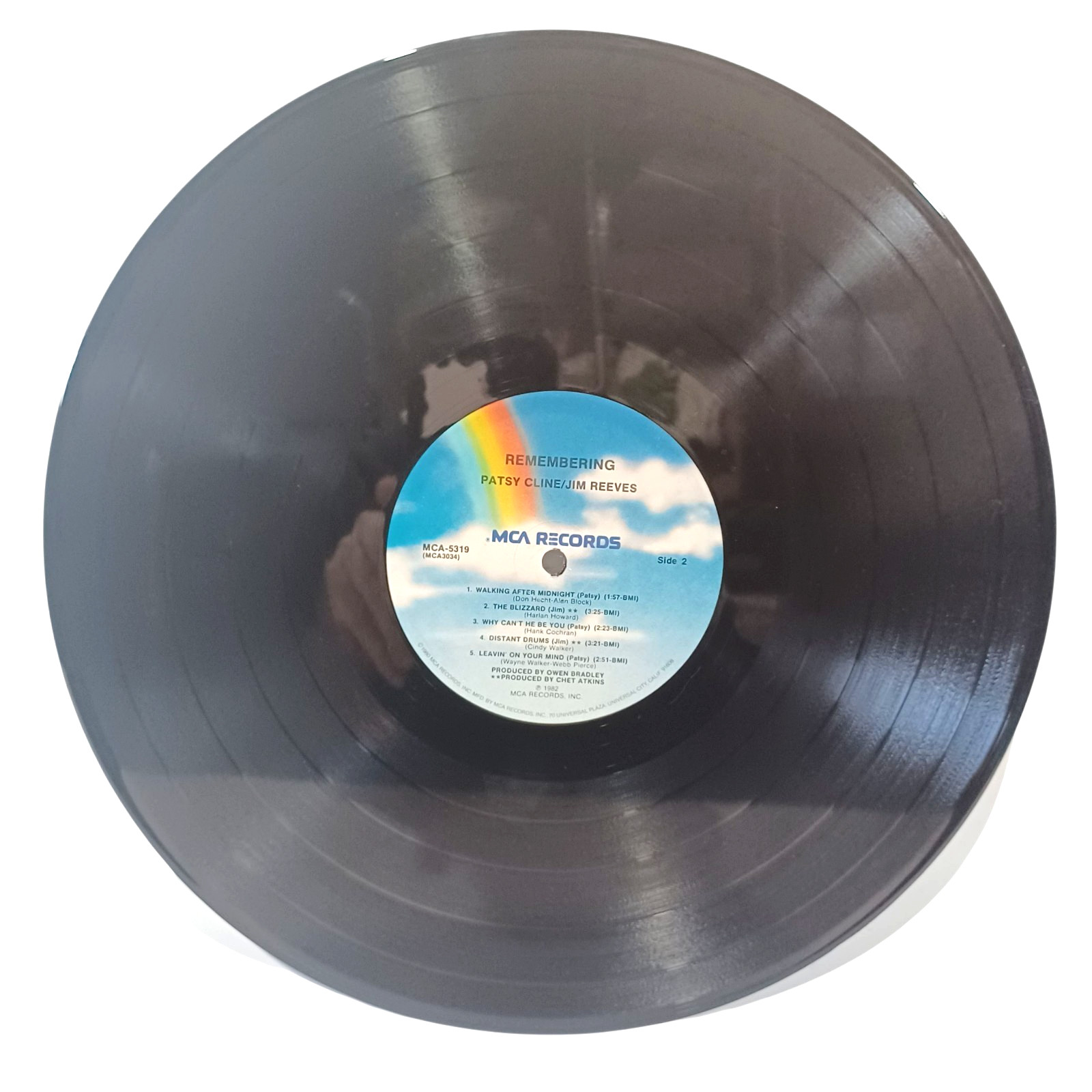 Patsy Cline & Jim Reeves – Remembering Patsy Cline & Jim Reeves – LP VG+ / VG+