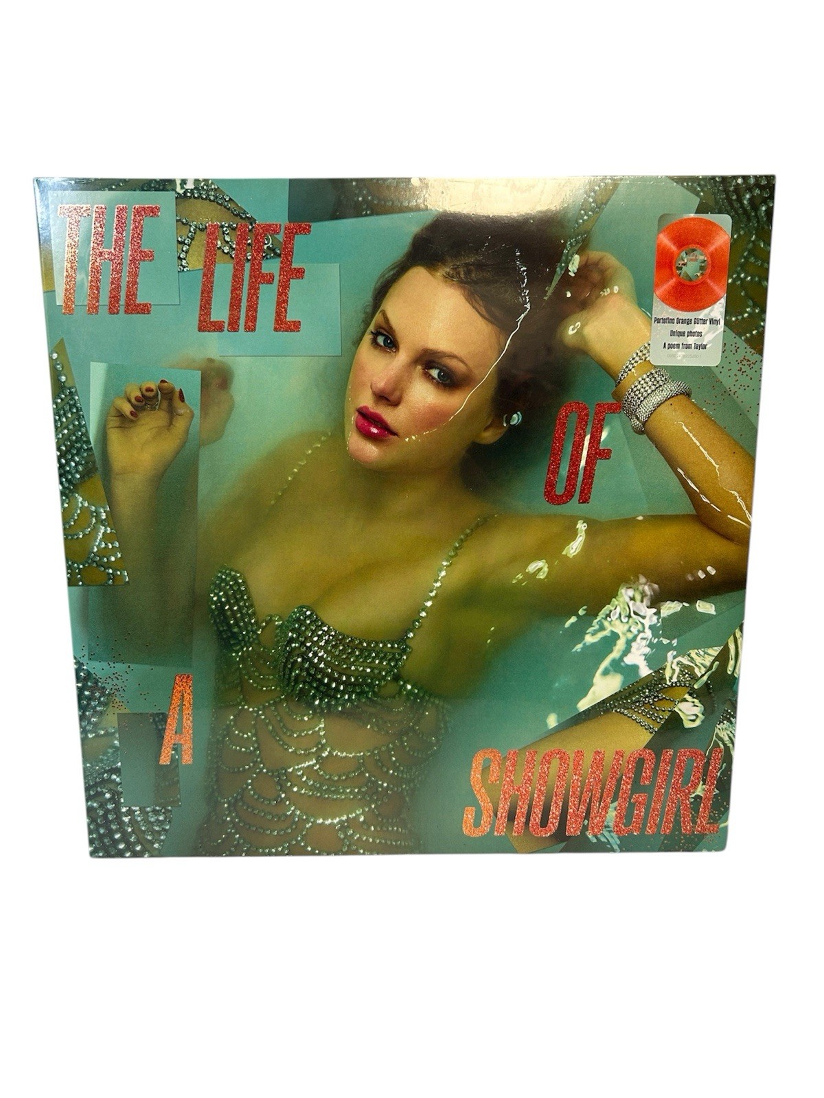 The Life of a Showgirl: Sweat and Vanilla Perfume Portofino Orange Glitter Vinyl