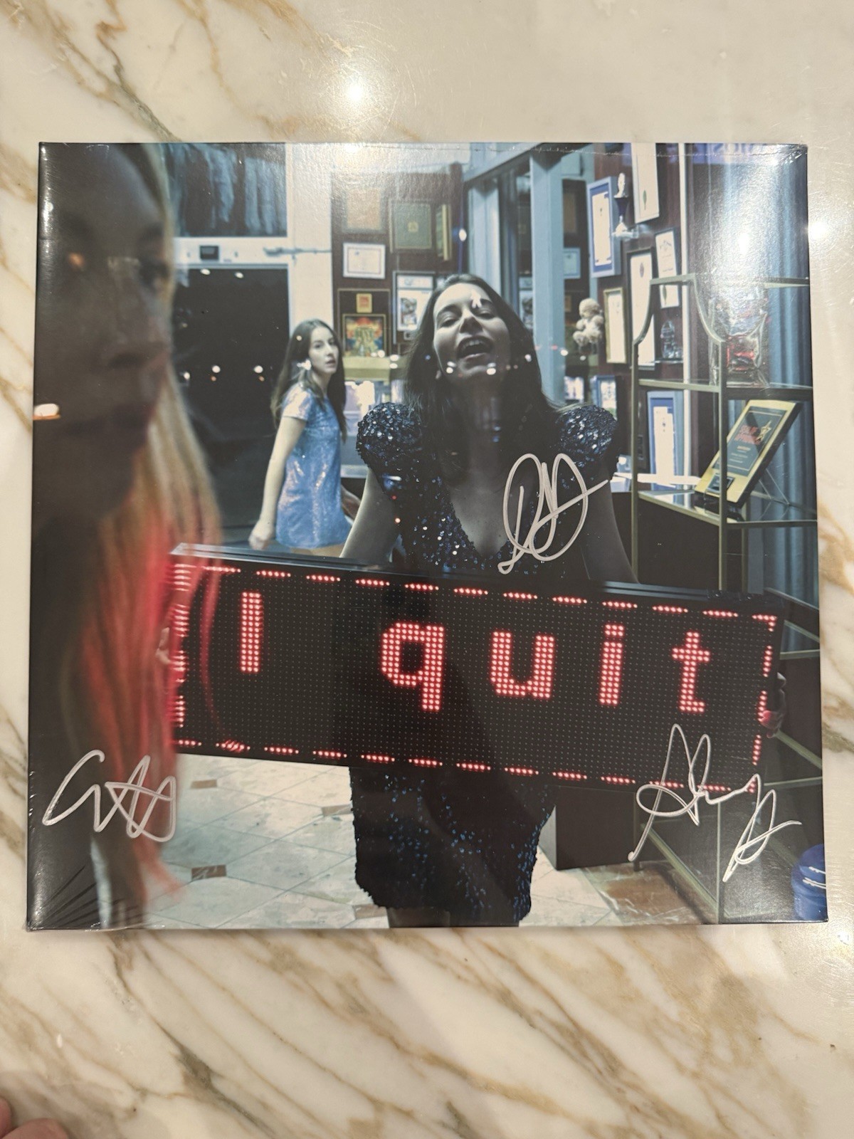 HAIM – I quit SIGNED Silver Vinyl Alt Artwork SPOTIFY 2LP