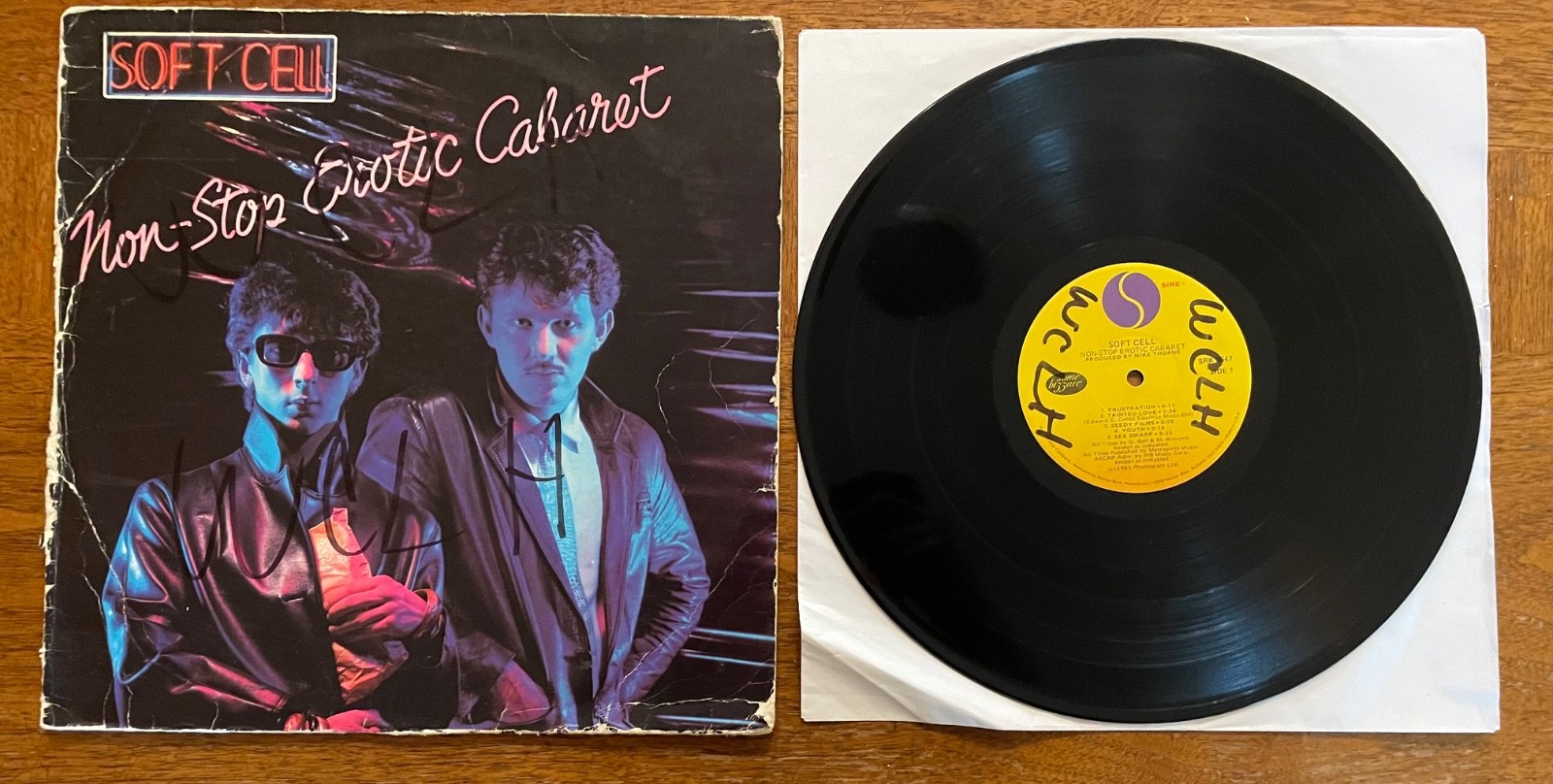 Soft Cell – Non-Stop Erotic Cabaret – 1981 pressing. Electronic. Rock. Synth pop
