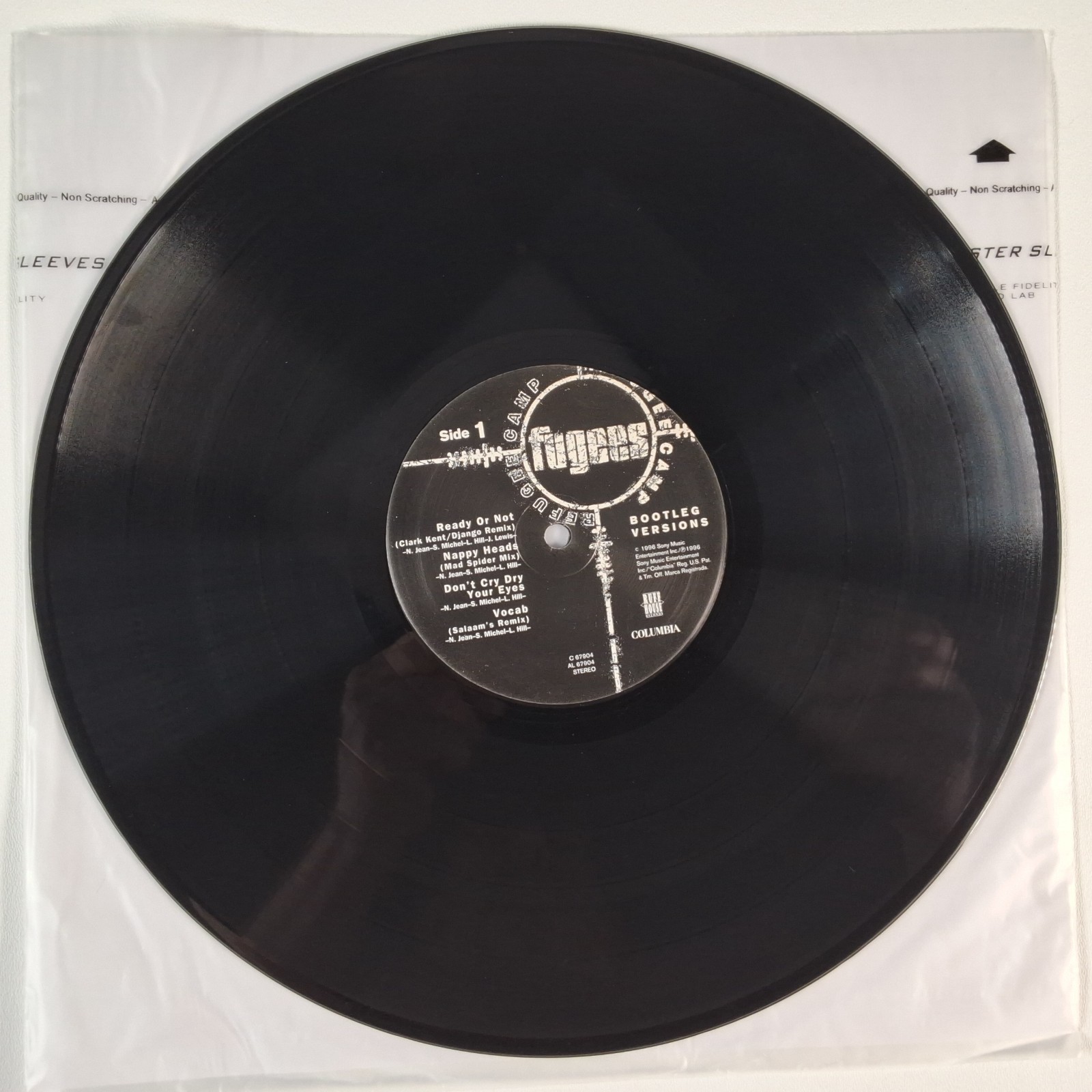 Fugees Refugee Camp Bootleg Versions LP Ruff House Columbia Rap Hip Hop Album
