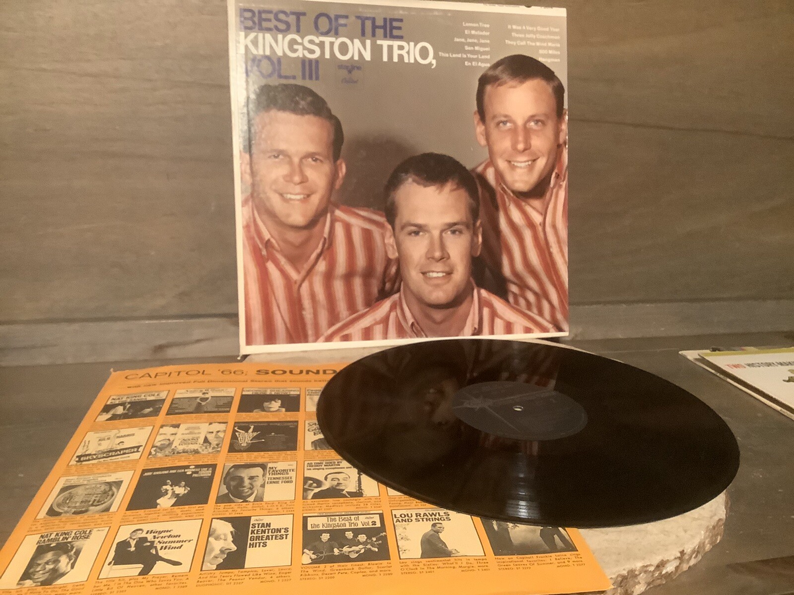 Best of The Kingston Trio, Vol. III LP (1966, Capitol) 33 / 12 INCHES VG