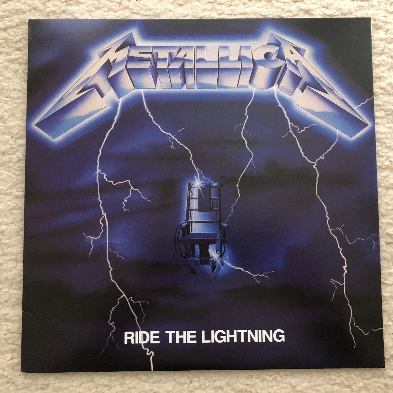 METALLICA ” RIDE THE LIGHTNING ” 2021 Blackened – BLCKND004R-1W ( 180 G )