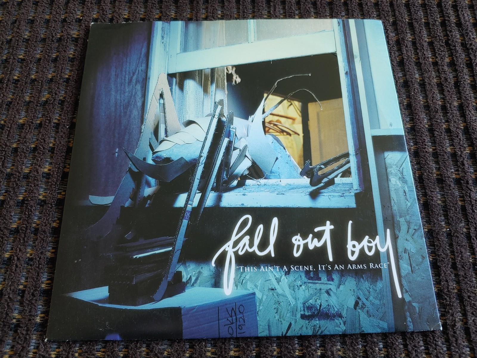 Fall Out Boy This Ain’t A Scene It’s An Arms Race Carpal Tunnel 7″ Vinyl Record