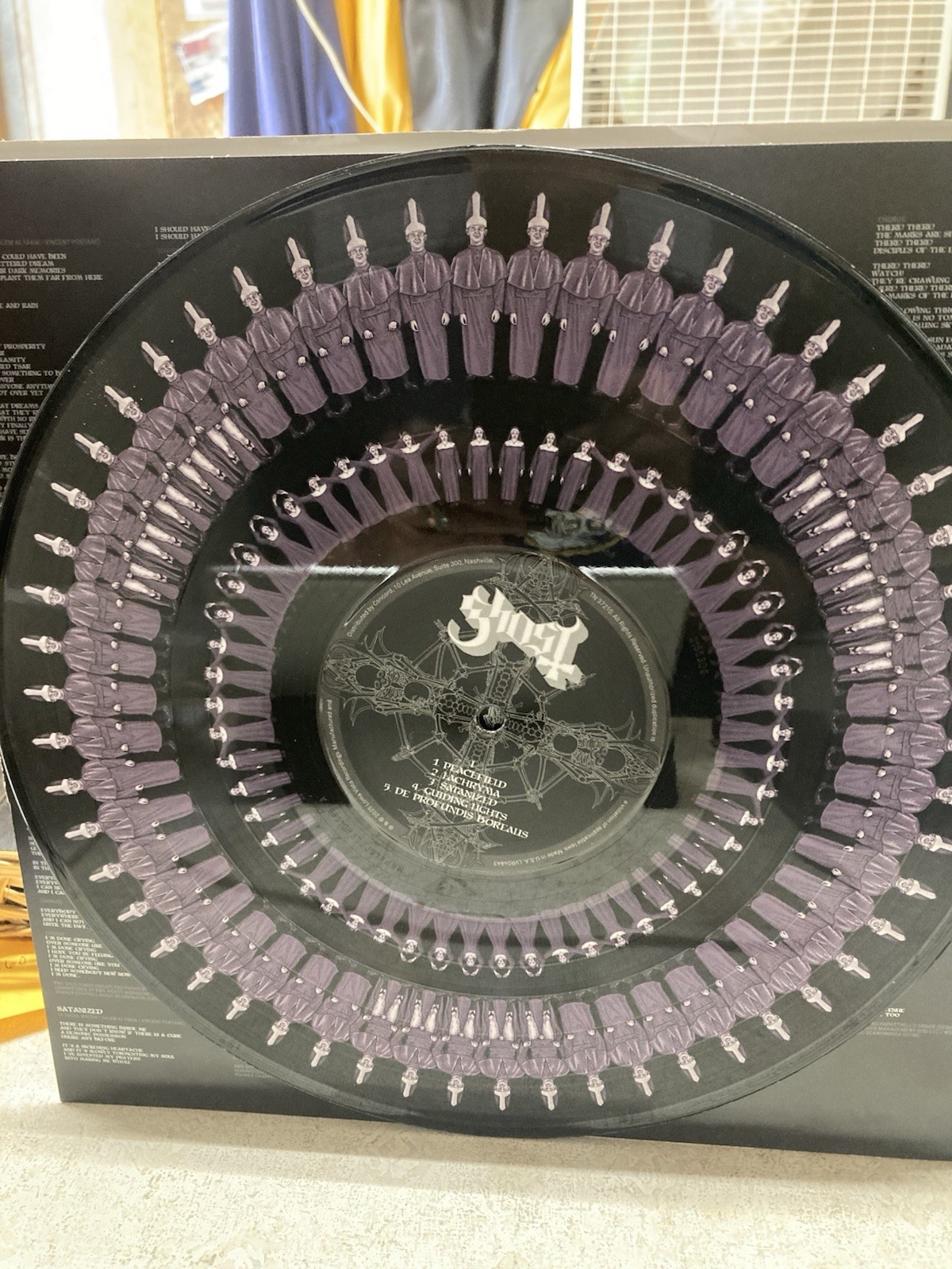 Ghost – Skeleta Zoetrope Vinyl D2C4 Variant NEW Skeleton Version VG ++