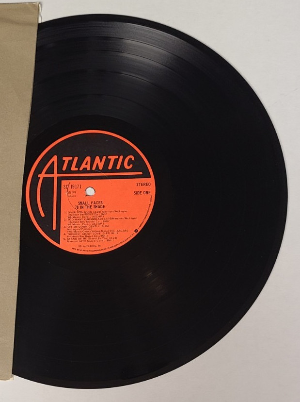 SMALL FACES – 78 In The Shade – 1978 (NM) PROMO LP – (Blues Rock) – #SD 19171
