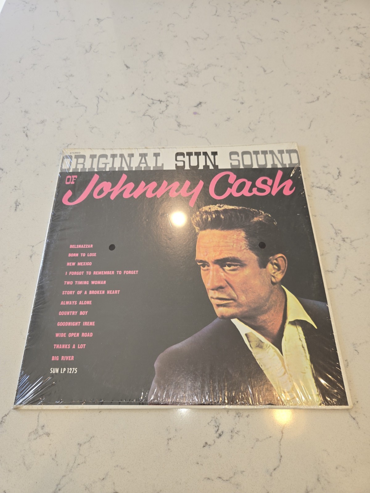 New Sealed Johnny Cash Original Sun Sound 1964 Vinyl Record LP Misprint Cover