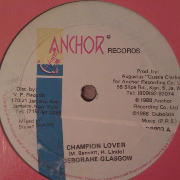 Deborahe Glasgow – Champion Lover (12″) (Fair (F)) – 3850601836