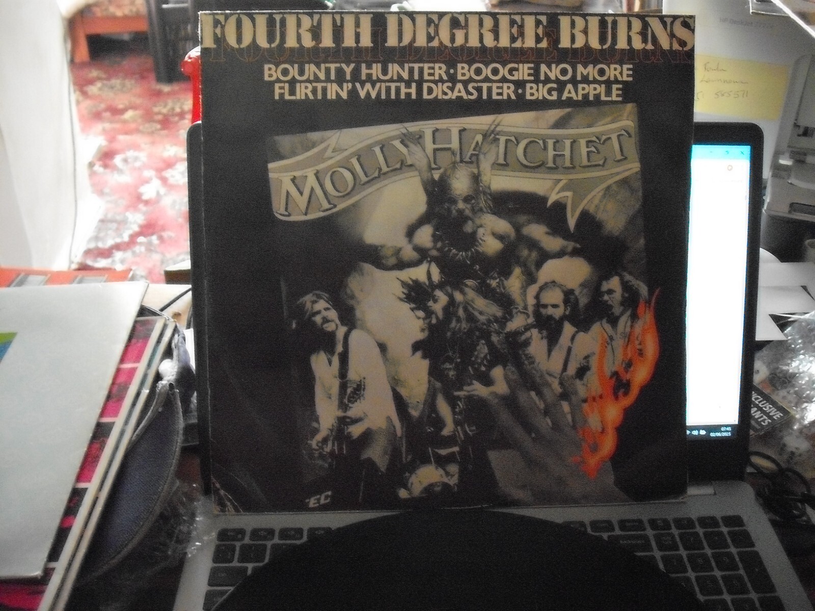 Molly Hatchet -Bounty Hunter 12″ EP – Epic Records – 1980 – VG+