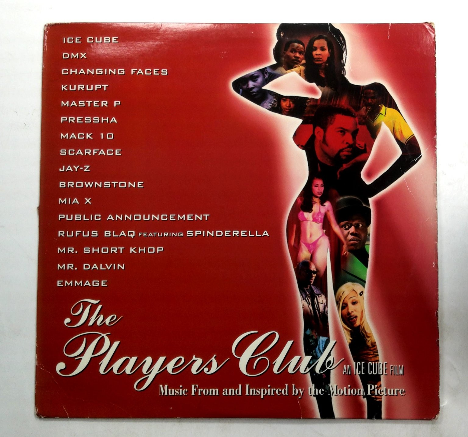 Various Artists – The Players Club Soundtrack Double LP 1998 Virgin Hip Hop 33